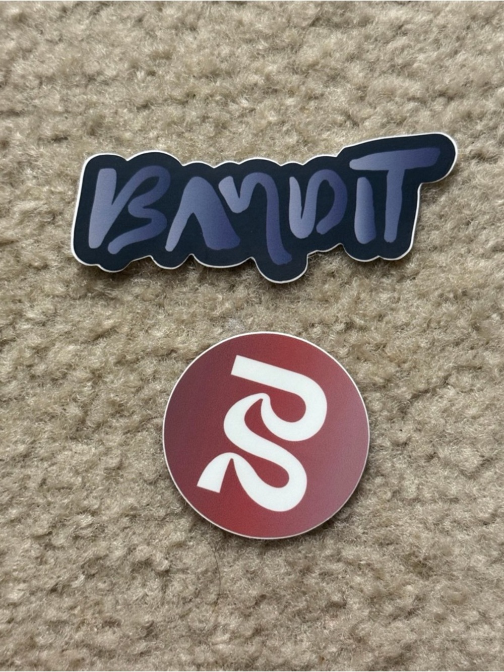 Bandit Running Stickers